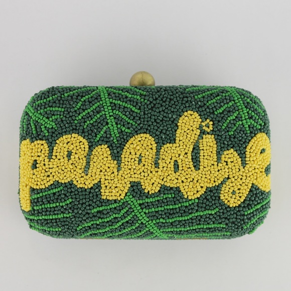 NWT From St. Xavier Paradise box clutch - Picture 1 of 4